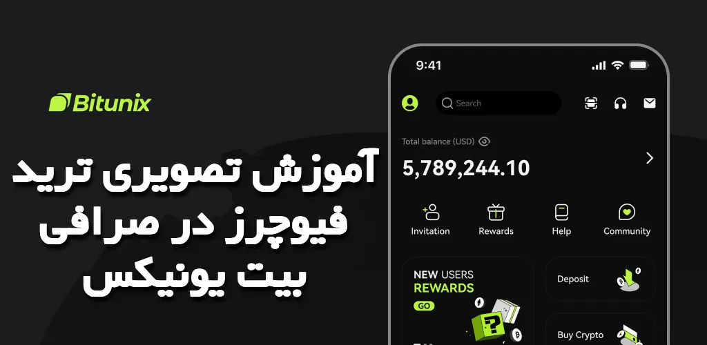 آموزش تصویری ترید فیوچرز در صرافی بیت یونیکس