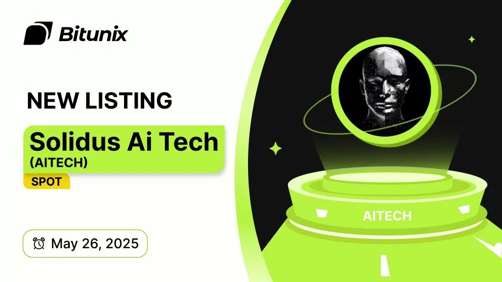 ارز Solidus Ai Tech (AITECH) در صرافی Bitunix