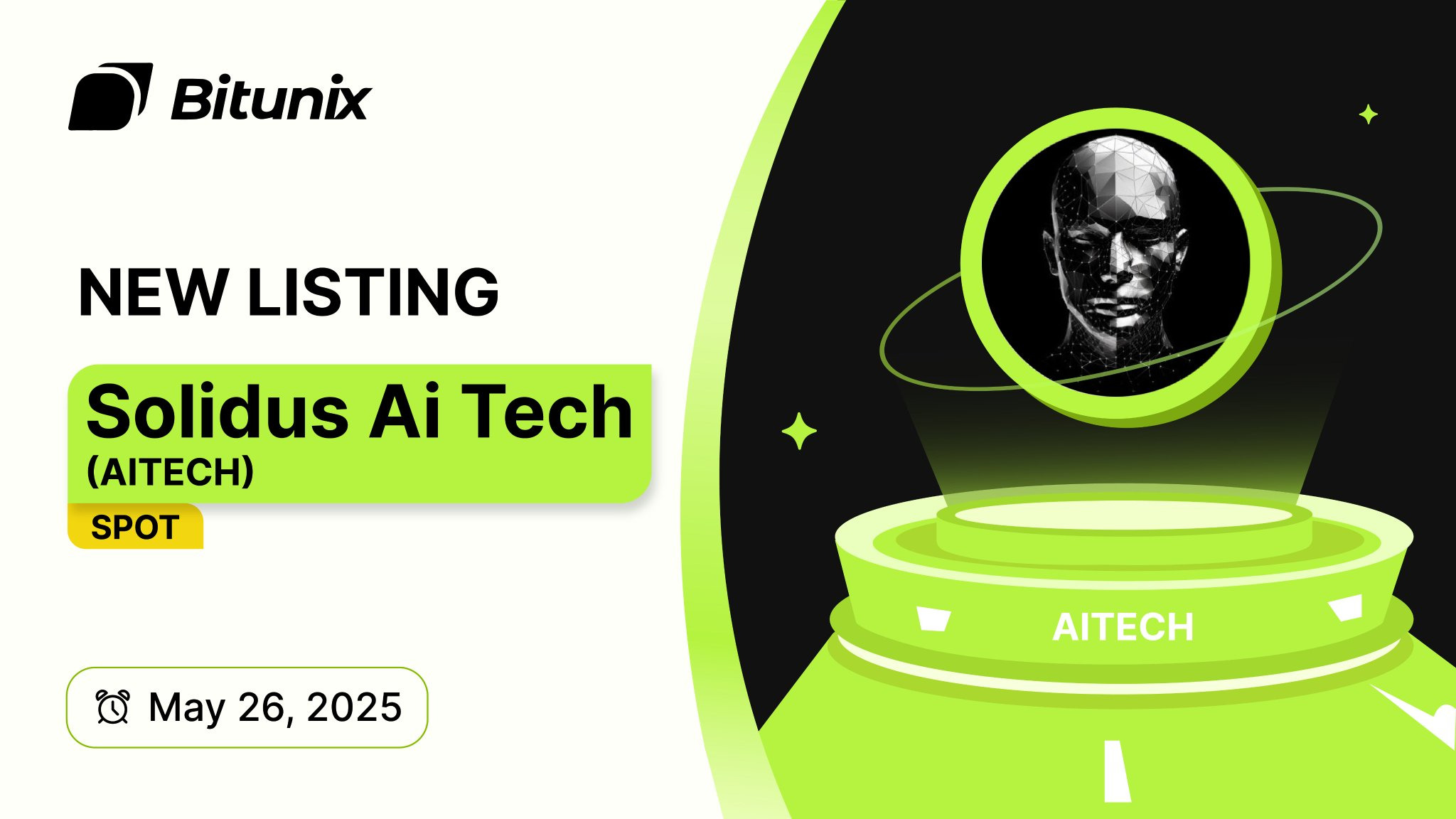 ارزدیجیتال AITECH در صرافی بیت یونیکس