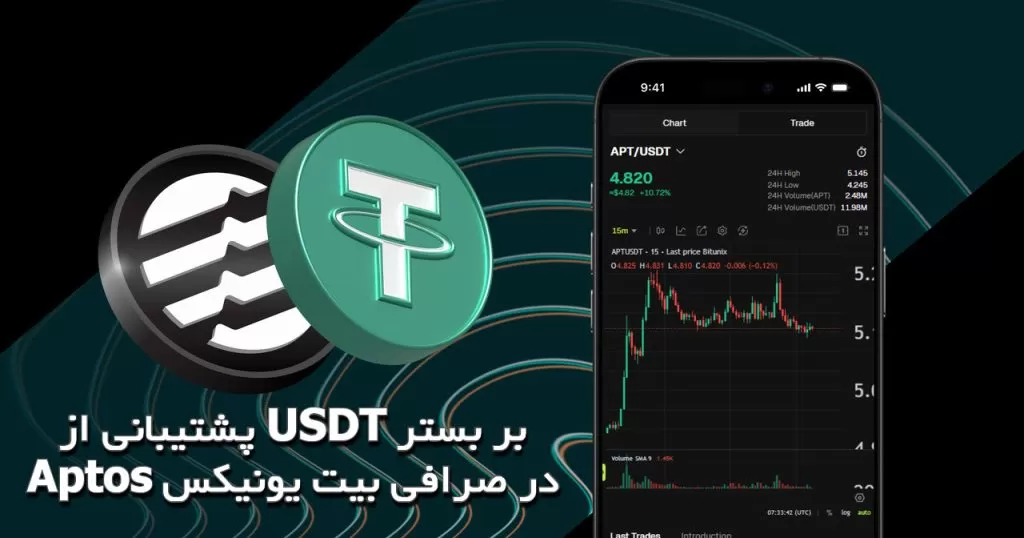 پشتیبانی از USDT بر بستر Aptos در صرافی بیت یونیکس