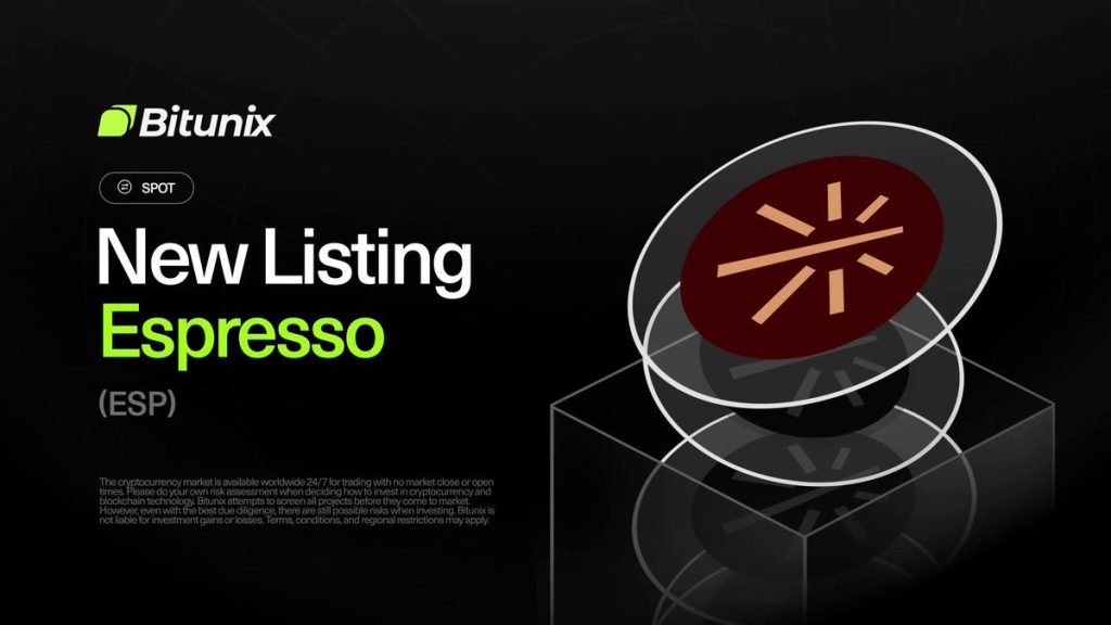 ارزدیجیتال Espresso (ESP) در صرافی Bitunix